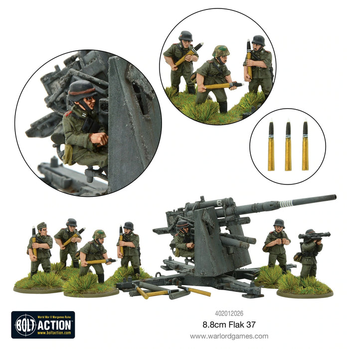 Bolt Action Flak 37 8.8cm New - Tistaminis