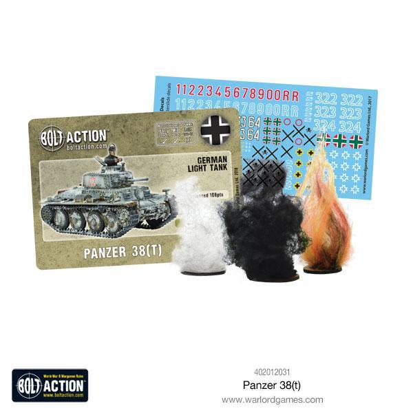 Bolt Action Panzer 38(t) New - Tistaminis