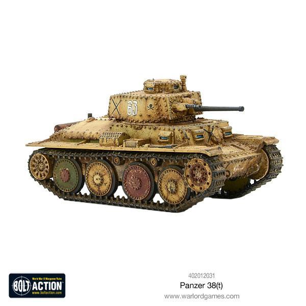 Bolt Action Panzer 38(t) New - Tistaminis