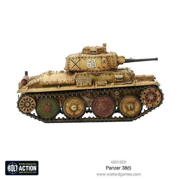 Bolt Action Panzer 38(t) New - Tistaminis