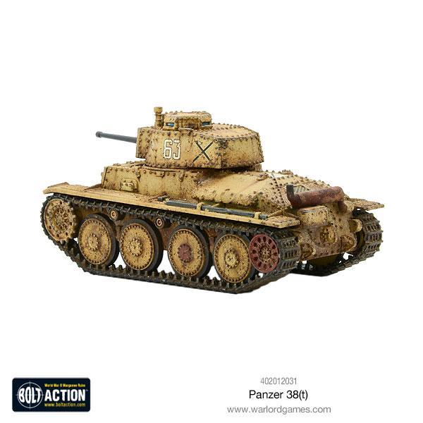 Bolt Action Panzer 38(t) New - Tistaminis