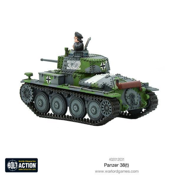 Bolt Action Panzer 38(t) New - Tistaminis