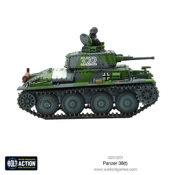 Bolt Action Panzer 38(t) New - Tistaminis