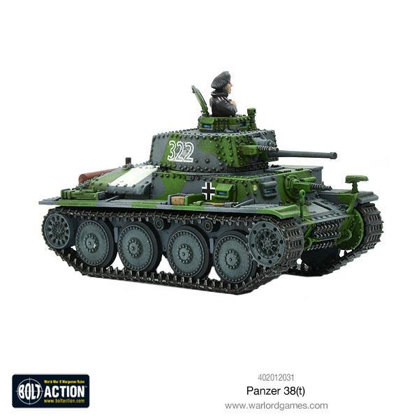 Bolt Action Panzer 38(t) New - Tistaminis