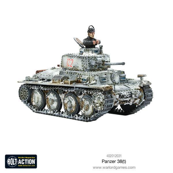 Bolt Action Panzer 38(t) New - Tistaminis