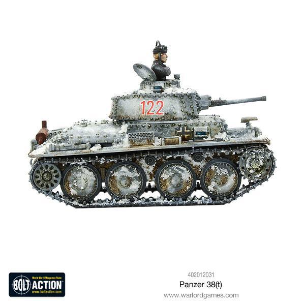 Bolt Action Panzer 38(t) New - Tistaminis