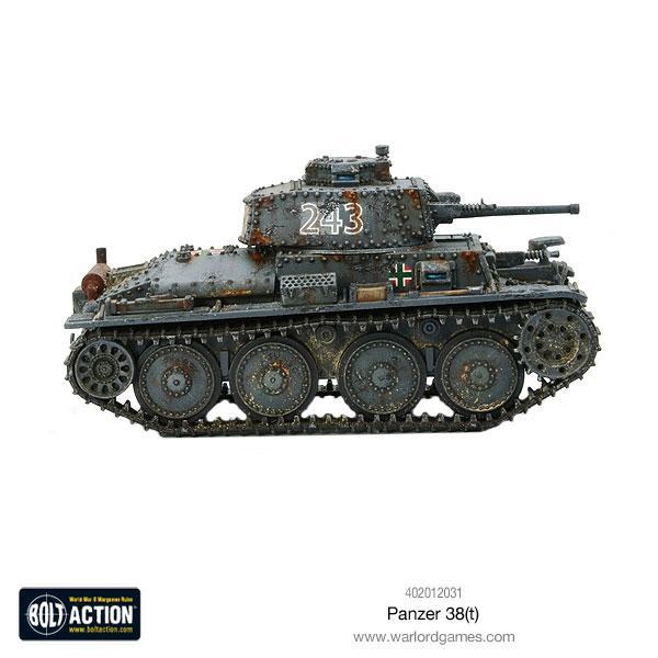 Bolt Action Panzer 38(t) New - Tistaminis