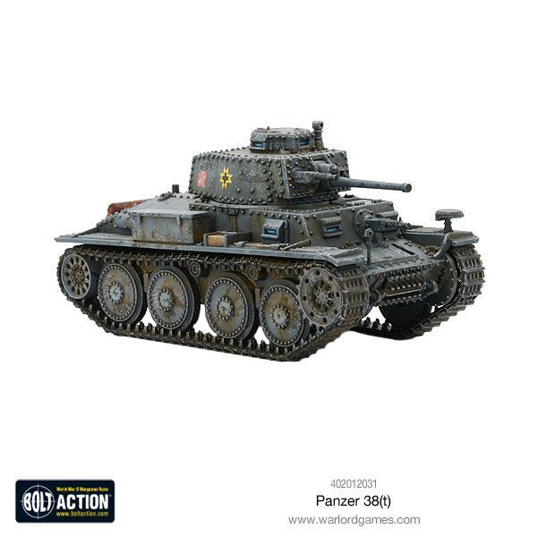 Bolt Action Panzer 38(t) New - Tistaminis