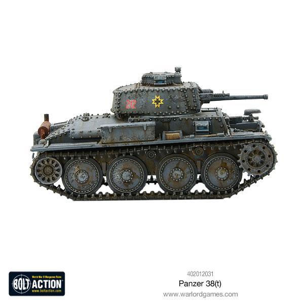 Bolt Action Panzer 38(t) New - Tistaminis