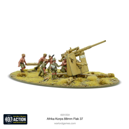 Bolt Action Afrika Korps 8.8cm Flak 37 New - Tistaminis