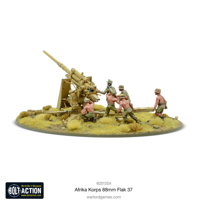 Bolt Action Afrika Korps 8.8cm Flak 37 New - Tistaminis