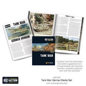 Bolt Action Tank War: German starter set New - Tistaminis