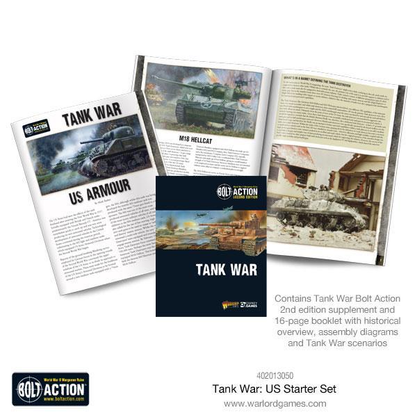 Bolt Action Tank War: US Starter Set New - Tistaminis