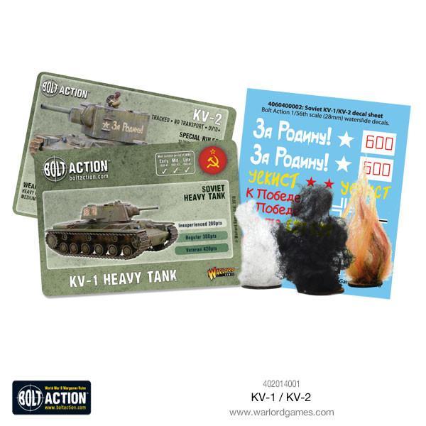 Bolt Action KV-1/KV-2 Heavy Tank New - Tistaminis