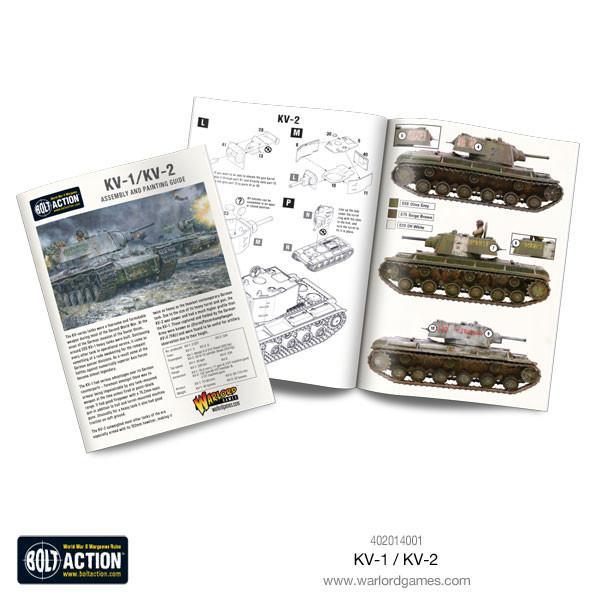 Bolt Action KV-1/KV-2 Heavy Tank New - Tistaminis