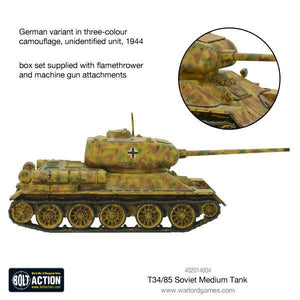 Bolt Action T-34/85 Medium Tank New - Tistaminis
