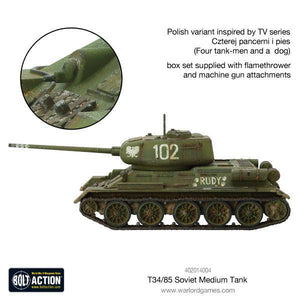 Bolt Action T-34/85 Medium Tank New - Tistaminis