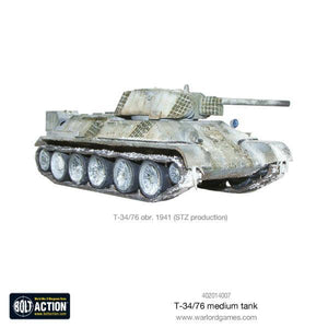 Bolt Action T-34/76 Medium Tank New - Tistaminis