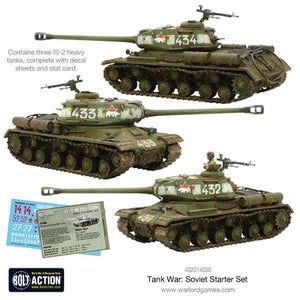 Bolt Action Tank War: Soviet starter set New - Tistaminis