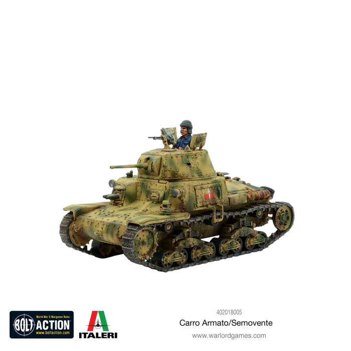 Bolt Action Italian Carro Armato / Semovente New - Tistaminis