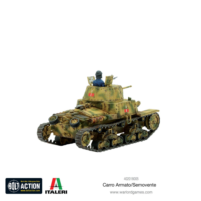 Bolt Action Italian Carro Armato / Semovente New - Tistaminis