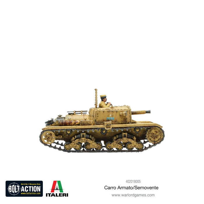 Bolt Action Italian Carro Armato / Semovente New - Tistaminis