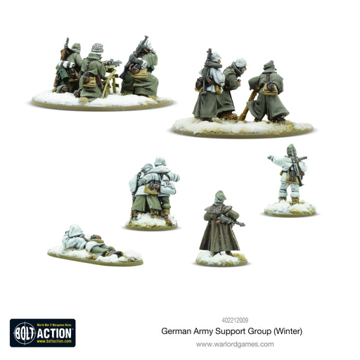 Bolt Action German Army Support Group (Winter) New - Tistaminis