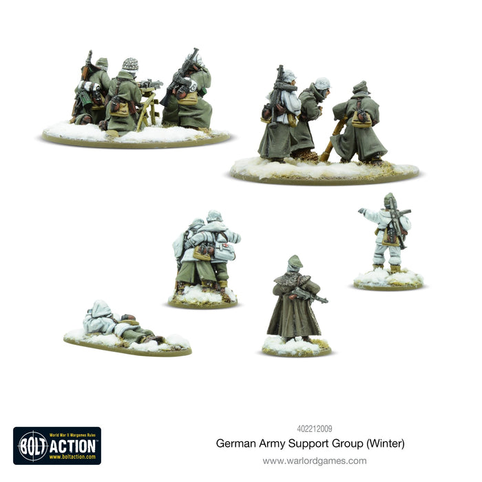 Bolt Action German Army Support Group (Winter) New - Tistaminis