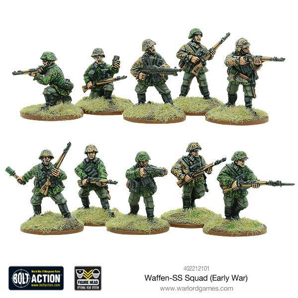 Bolt Action German Waffen SS Section (Early  War) New - 402212101 - Tistaminis