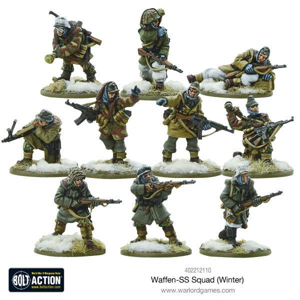 Bolt Action German Winter Waffen SS Squad New - 402212110 - Tistaminis