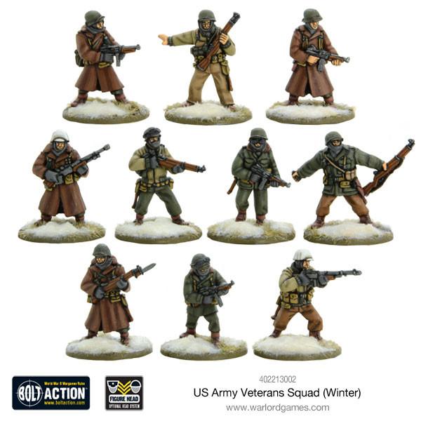 Bolt Action United States US Army Veterans Squad (Winter)  New - 402213002 - Tistaminis