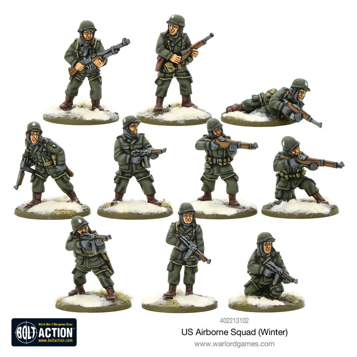 Bolt Action United States US Airborne Squad (Winter)  New - 402213102 - Tistaminis