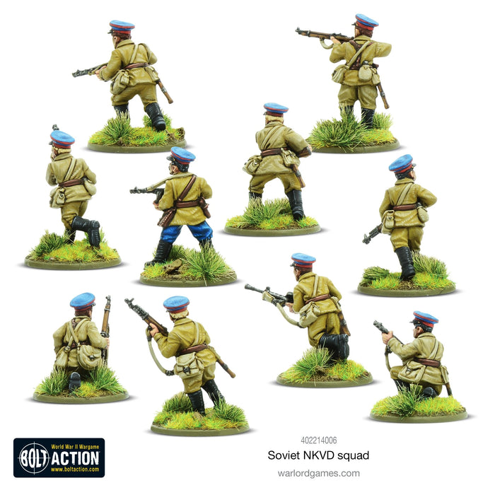 Bolt Action Soviet NKVD squad New - Tistaminis