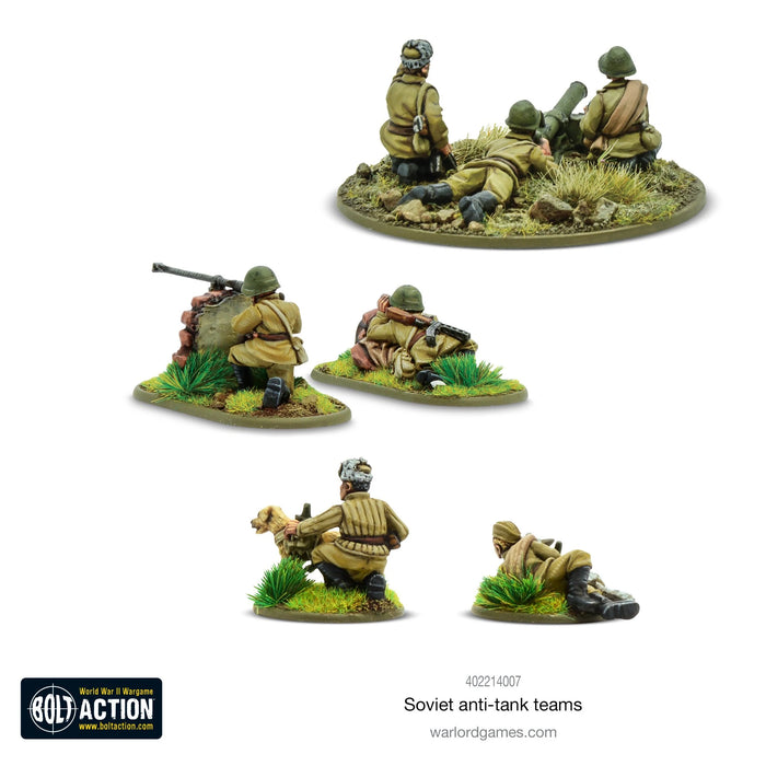 Bolt Action Soviet Anti-tank Teams New - Tistaminis