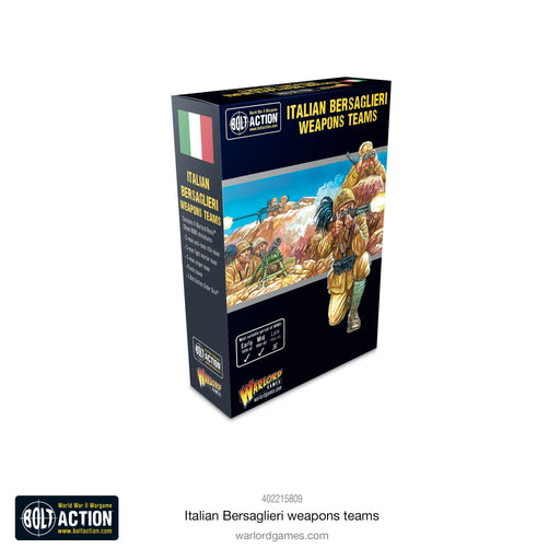 Bolt Action Italian Bersaglieri weapons teams New - Tistaminis