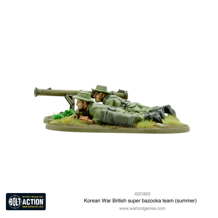 Bolt Action Korean War British Super Bazooka Team (summer) New - Tistaminis