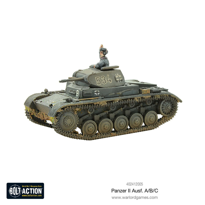 Bolt Action Panzer II Ausf. A/B/C New - Tistaminis