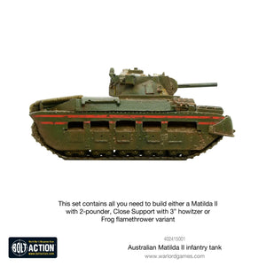 Bolt Action Australian Matilda II Infantry Tank New - 402415001 - Tistaminis
