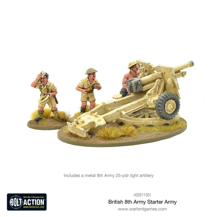 Bolt Action British 8th Army Starter Army New - Tistaminis