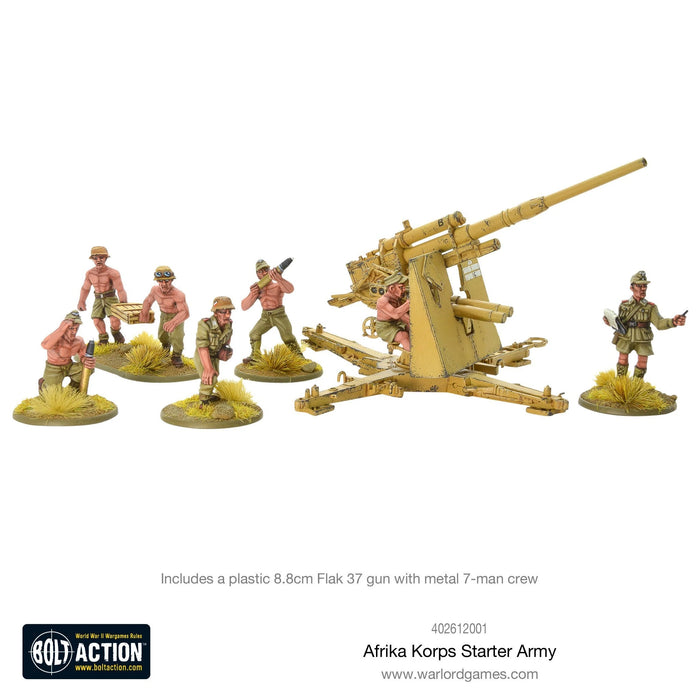 Bolt Action Afrika Korps German Starter Army New - Tistaminis