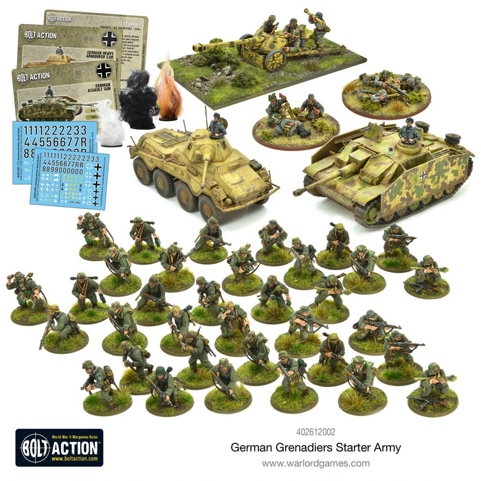 Bolt Action German Grenadiers Starter Army New - Tistaminis