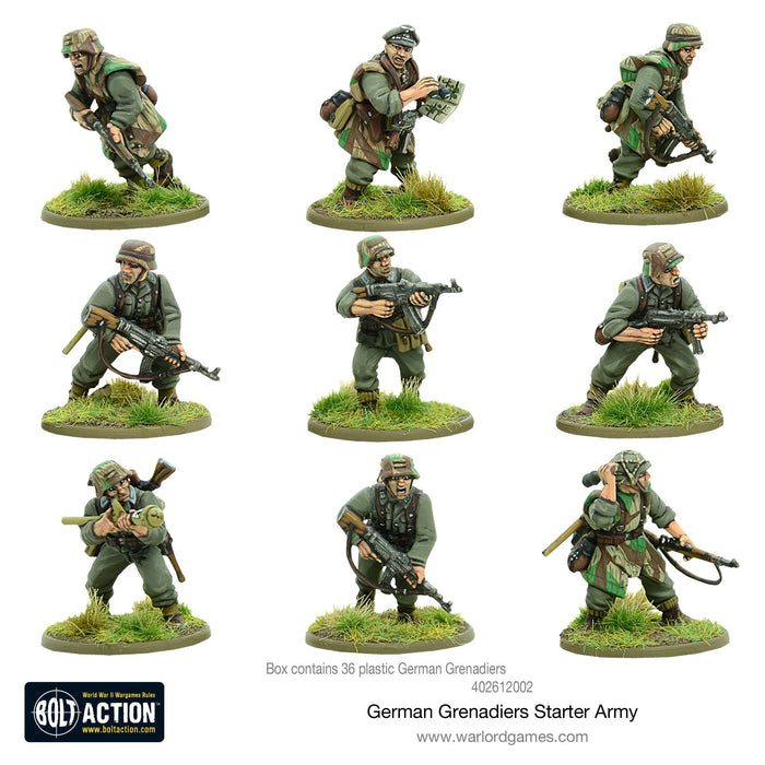 Bolt Action German Grenadiers Starter Army New - Tistaminis