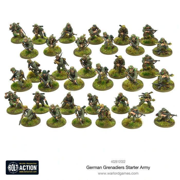 Bolt Action German Grenadiers Starter Army New - Tistaminis