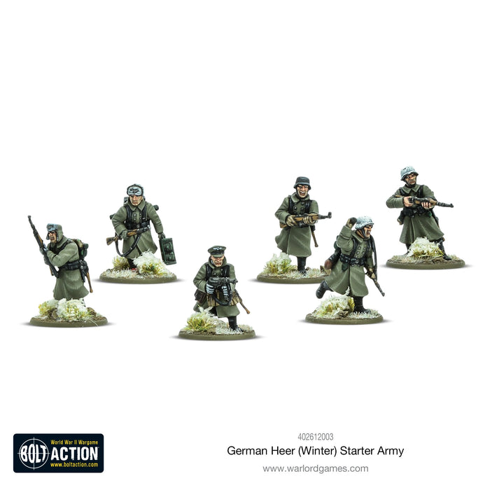 Bolt Action German Heer Winter Starter Army New - Tistaminis