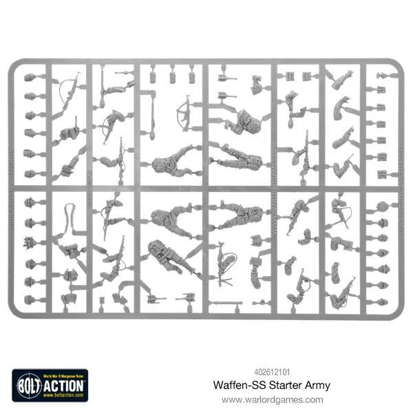 Bolt Action Waffen -SS Army Starter Army New - Tistaminis