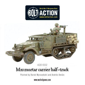 Bolt Action US M21 mortar carrier half-track New - 402613002  - Tistaminis