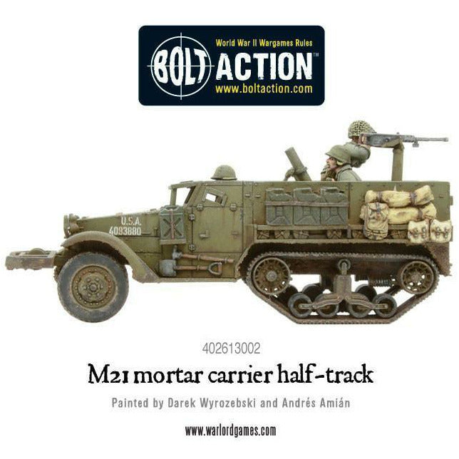 Bolt Action US M21 mortar carrier half-track New - 402613002  - Tistaminis