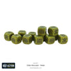Bolt Action Order Dice ( Green ) New - Tistaminis