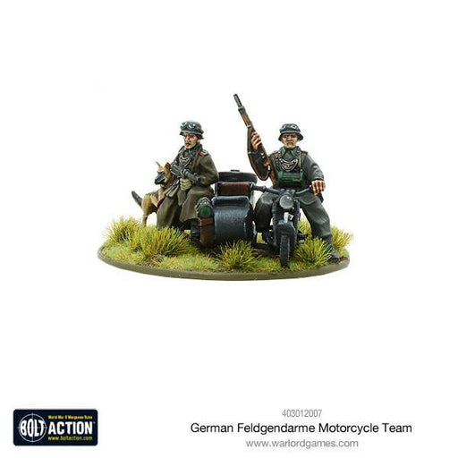 Bolt Action German Feldgendarme Motorcycle Team New - Tistaminis