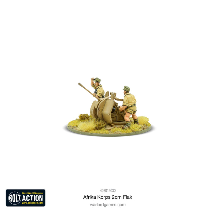 Bolt Action Afrika Korps 2cm Flak 38 New - Tistaminis